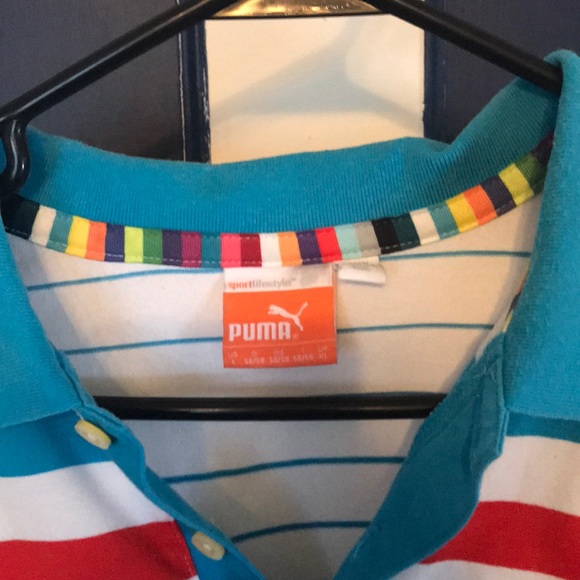 Puma Polo. Sz L - Picture 2 of 6